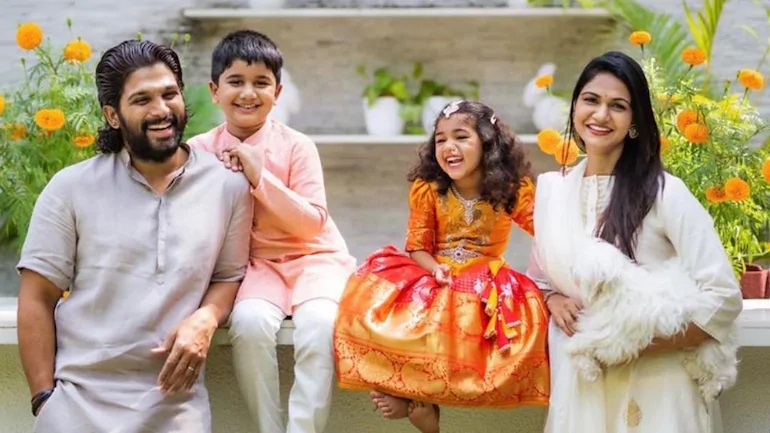 allu arjun family