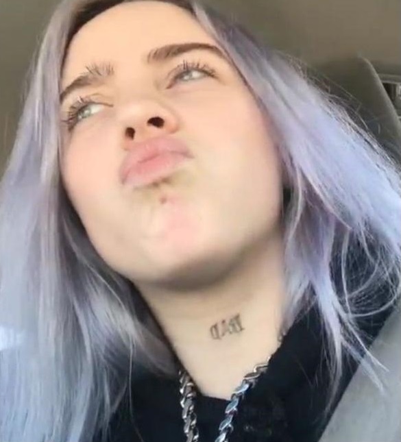 billie eilish sternum Tattoos