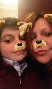 Griffin-with-his-mother