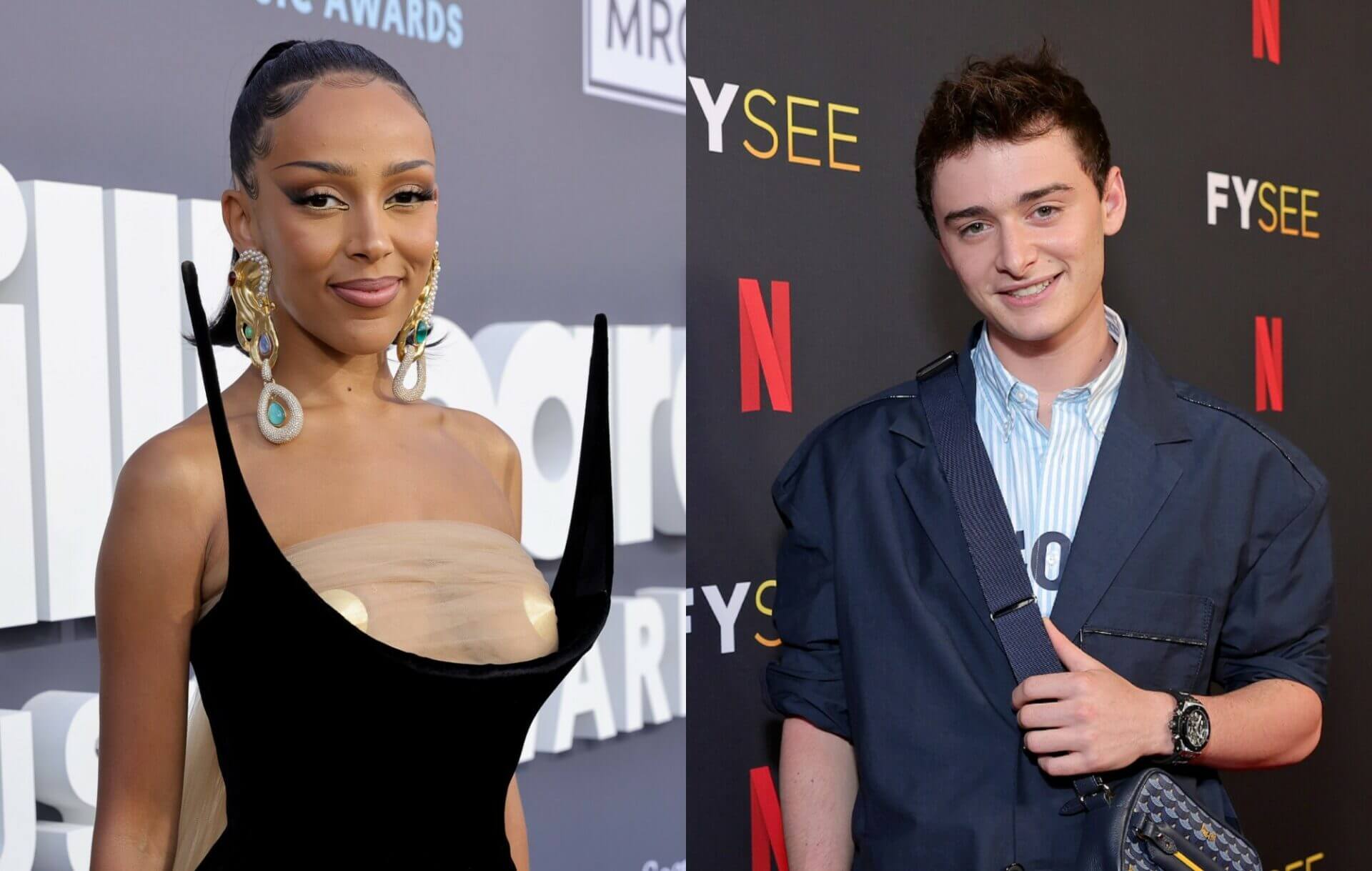 The-recent-fight-between-Doja-Cat-and-Noah-Schapp-has-gotten-a-lot-of-people's-attention.