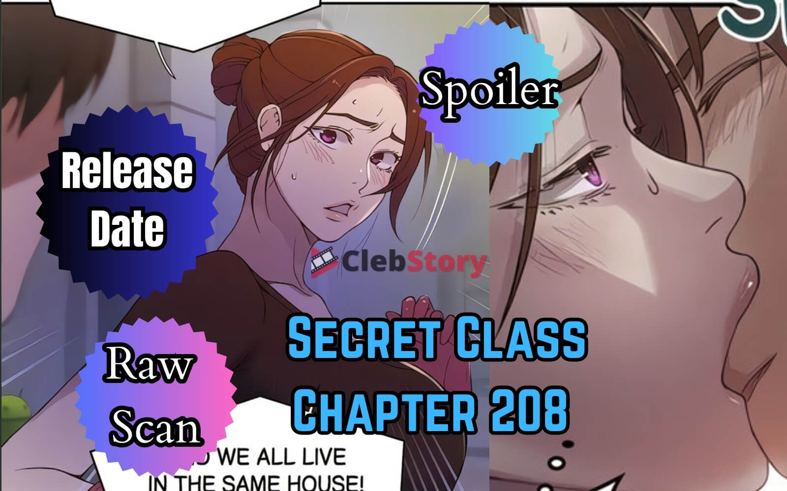 ecret Class Chapter 208 title poster