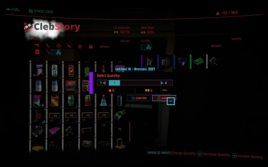 How to do the money glitch in Cyberpunk 2077 (1)