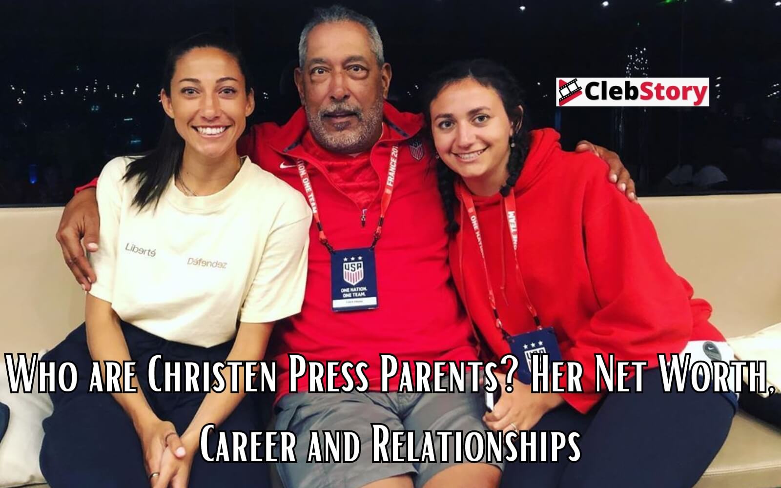 Who are Christen Press Parents
